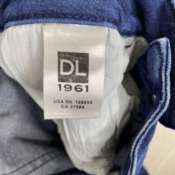 DL1961 Florence Skinny Mid Rise Denim Instasculpt Crop Jeans Womens Size 26 - Picture 11 of 12
